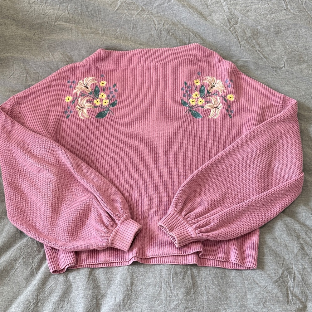 W Closet Soft Pink Sweater